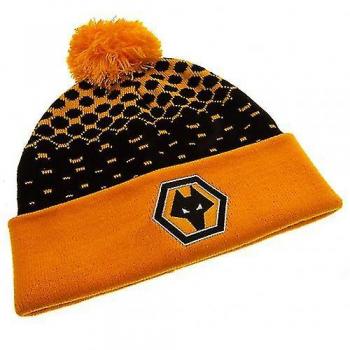 Gorro Wolverhampton Wanderers FC Fade Negro/amarillo One Size Beanie