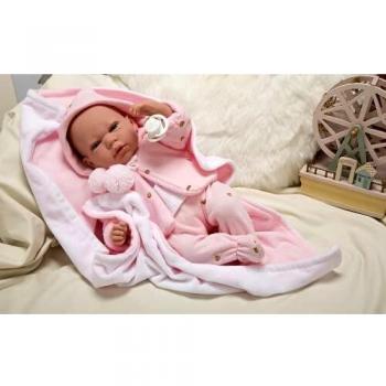 MUÑECA Elegance 40 CM Andie Rosa C/Manta (MUÑECO con Peso