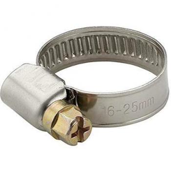 Abrazaderas de Sujeción de Acero Aroz - Ancho 9 mm, Diámetro 12-20 mm (2 Piezas)