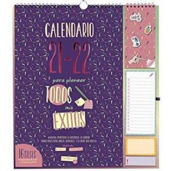 Finocam Calendario de Pared 2021 2022 Mes vista Septiembre 2021, Diciembre 2022 16 meses 340x380 Talkual Plus 16 meses Español