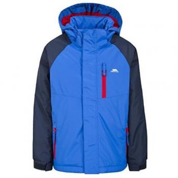 Trespass Lomont - Boys' Waterproof Jacket, Boy's, Color Blue, Size Medium