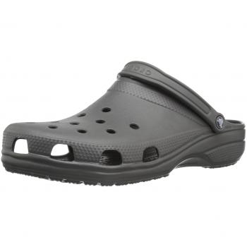 Crocs Classic Clogs in Steel Grey, Size UK 6