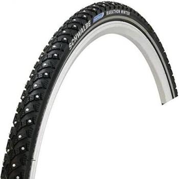 Schwalbe 11159003 Neumáticos para Bicicleta, Unisex Adulto, B/B+RT, 55-406 HS396 144 Steel Studs WIC