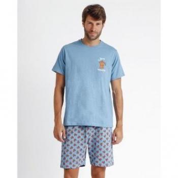 Pijama Manga Corta Morning para Hombre