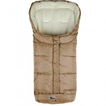 Altabebe AL2203XL-08 Basic - Saco de abrigo de invierno, color beige y blanco