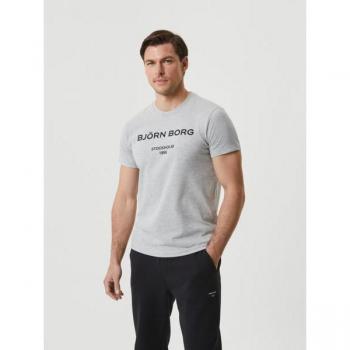 Björn Borg Borg Logo T-shirt Grey, M