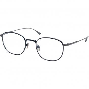 Masunaga DAILY NEWS 15 Men's Eyeglasses Blue Size 49 - Frame Only, Blue Light Block Available