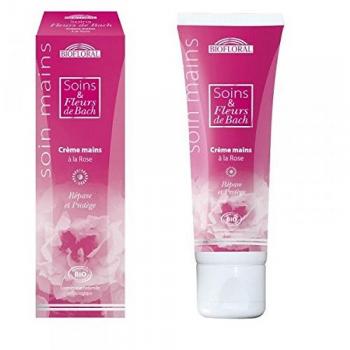 Crema para las manos Flor de Bach y rosa de Damasco 50 ml
