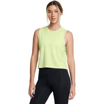 Camiseta sin mangas de mujer Under Armour Vanish Engineered Verde