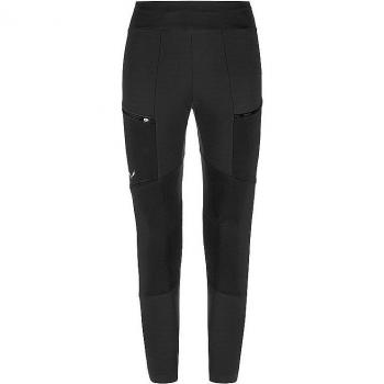 Salewa Mallas Puez Dry´ton Responsive Cargo - Pantalón largo negro para mujer, tamaño 3XL, tejido transpirable y ligero, diseño de secado rápido, con múltiples bolsillos cargo y ajuste cómodo