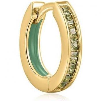 Ear Candy - Piercing de aro Holi en metal nickel free bañado en oro amarillo 18k