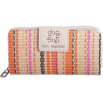 Cartera de mujer Jenny multicolor con cremallera