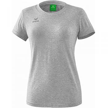 Erima Women's Style Short Sleeve T-shirt Light Grey Marl