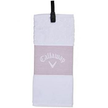 Callaway Tri-Fold Golf Towel - White