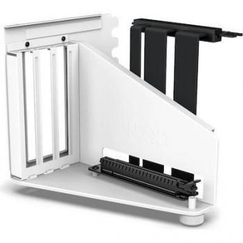 Kit de Montaje Vertical para GPU NZXT AB-RH175-W1 con Cable Riser PCIe 4.0 - Soporte Universal en Blanco