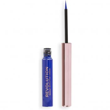 Revolution Super Flick Delineador de Ojos Líquido Tono Blue 2,4 ml
