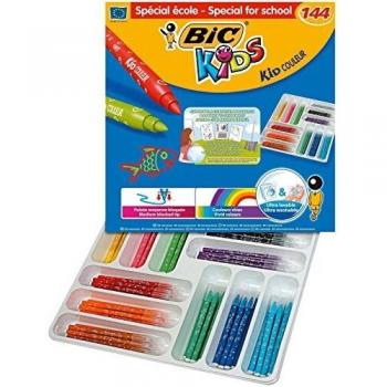 Rotuladores BIC KIDS Kid Couleur, Caja x144 Surtidos