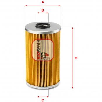 Filtro de aceite SOFIMA S 5555 PO
