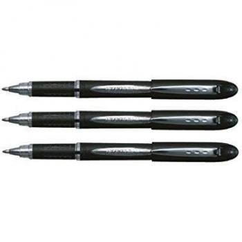 ROLLER JETSTREAM UNI BALL SX-210 PUNTA 1MM ACERO INOXIDABLE - CUERPO PLASTICO Y CAUCHO - TINTA NEGRA SECADO RAPIDO - MITSUBISHI