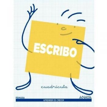 Escribo. Cuadrícula. - 9788467809985 - Anaya Educación