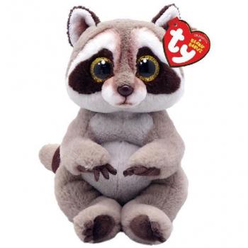 Petey the Raccoon Beanie Baby - 15cm Plush Toy