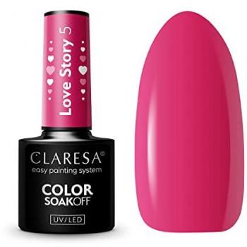 Claresa Esmalte Semipermanente Soak Off Love Story Tono 05 5g