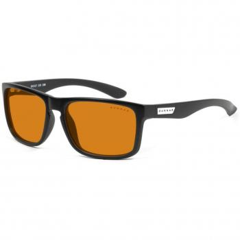 Gunnar Intercept Onyx Amber MAX Gaming/Computer Glasses (Blocks 98% Blue Light)