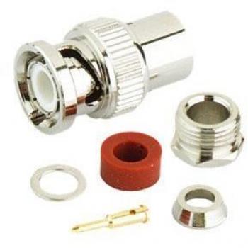Adaptador BNC macho aéreo con cono y tuerca de fijación Clamp Electro Dh 19.215/58