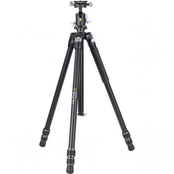 Vanguard Veo 3 263AB - Trípode de aluminio con rótula de bola de doble eje