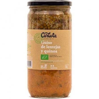 GUISO DE LENTEJAS Y QUINOA 720gr. ECO SG VEGAN