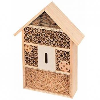 Hotel de Insectos de Madera 27,5 x 9 x 39,5 cm