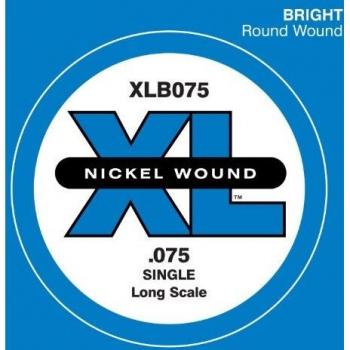 D'Addario XL Nickel Wound Long Scale Single Bass String 0.75 Gauge