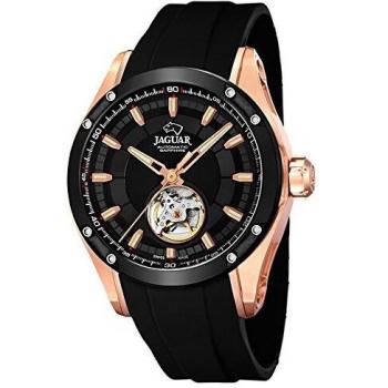 Jaguar J814/1 Automatic Collection Reloj Automático de Hombre con Correa de Caucho Negro Special Edition