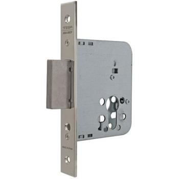 Cerradura 4031 Niquelada 60 mm Sin Cilindro