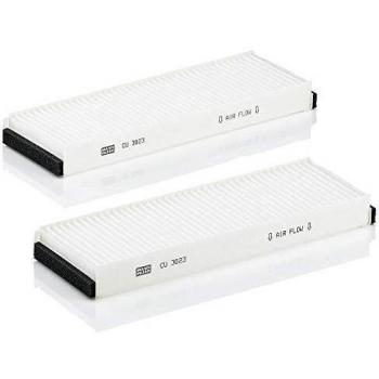 Original MANN-FILTER Filtro de habitáculo CU 3023-2 – Paquete de filtros de habitáculo