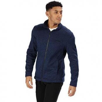Regatta Branton Ii - Forro polar con cremallera completa para hombre, Hombre, Forro polar, RMA377 54095, azul marino, 3XL