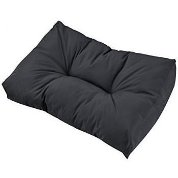 Cojín de Respaldo para Sofá Palet Gris Oscuro In/Outdoor Acolchado