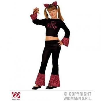 WIDMANN LIBROLANDIA 33427 COSTUME KITTY GIRL GATTINA 8/10 CM 140