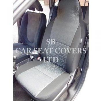 Vauxhall Insignia fundas de asiento de coche, color gris Retro-2Frentes Solo