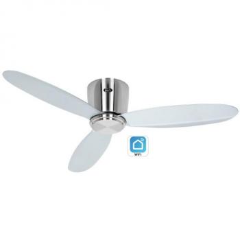 Ventilador de Techo Inteligente CasaFan Eco Plano II 112 cm Plata Wi-Fi