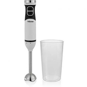 BATIDORA TRISTAR C.M. 600W BLANCA CON VASO MEDIDOR