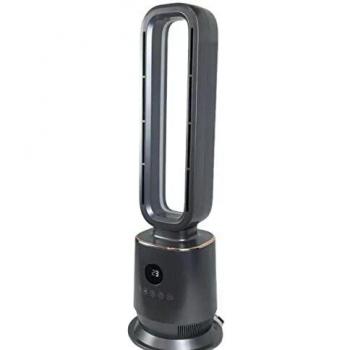 Torreta Cerámica Sin Cuchillas con Luz LED y Control Remoto 2000W