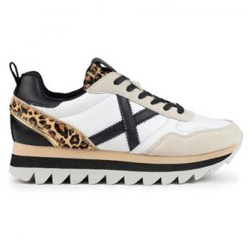 Zapatilla Munich Ripple 65 blancas mujer, características: color blanco, diseño moderno, talla 41 EU