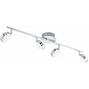Foco LED Ajustable Salto 4x5,4W Cromo IP20