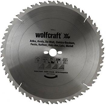 WOLFCRAFT 6668000 disco de sierra circular HM, 36 dient, serie verde PACK 1