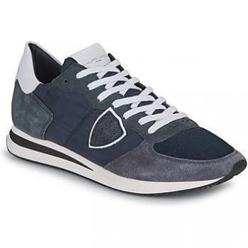 Philippe Model Tropez X Low Basic Men's Sneakers - Blue, Size 43 (US 10)
