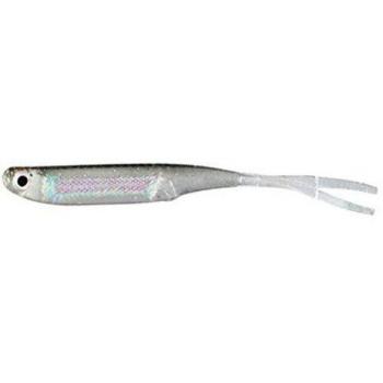 NOMURA Señuelos Spinning Double Tail Pulse 11.5 cm 5.3 g Ghost Silver