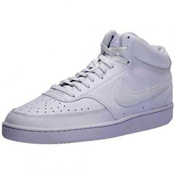 Nike Court Vision Mid Shoes Triple White 7.5 male