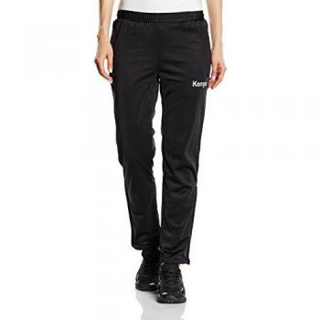 Kempa Classic Mujer Pantalones de Chandal, Negro, L