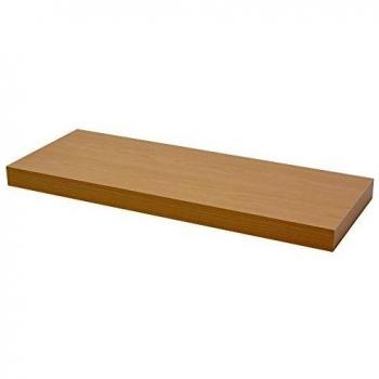 Duraline flotante estante de pared, arce, 38 x 60 x 23,5 cm